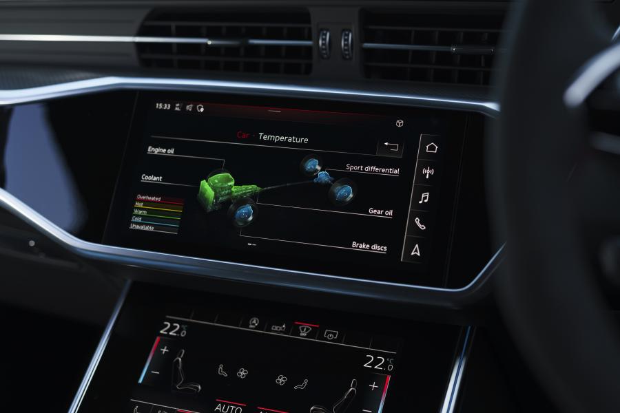 Детали интерьера Audi RS6 Avant (C8) 2020 года  (UK) (фото 125 из 150)